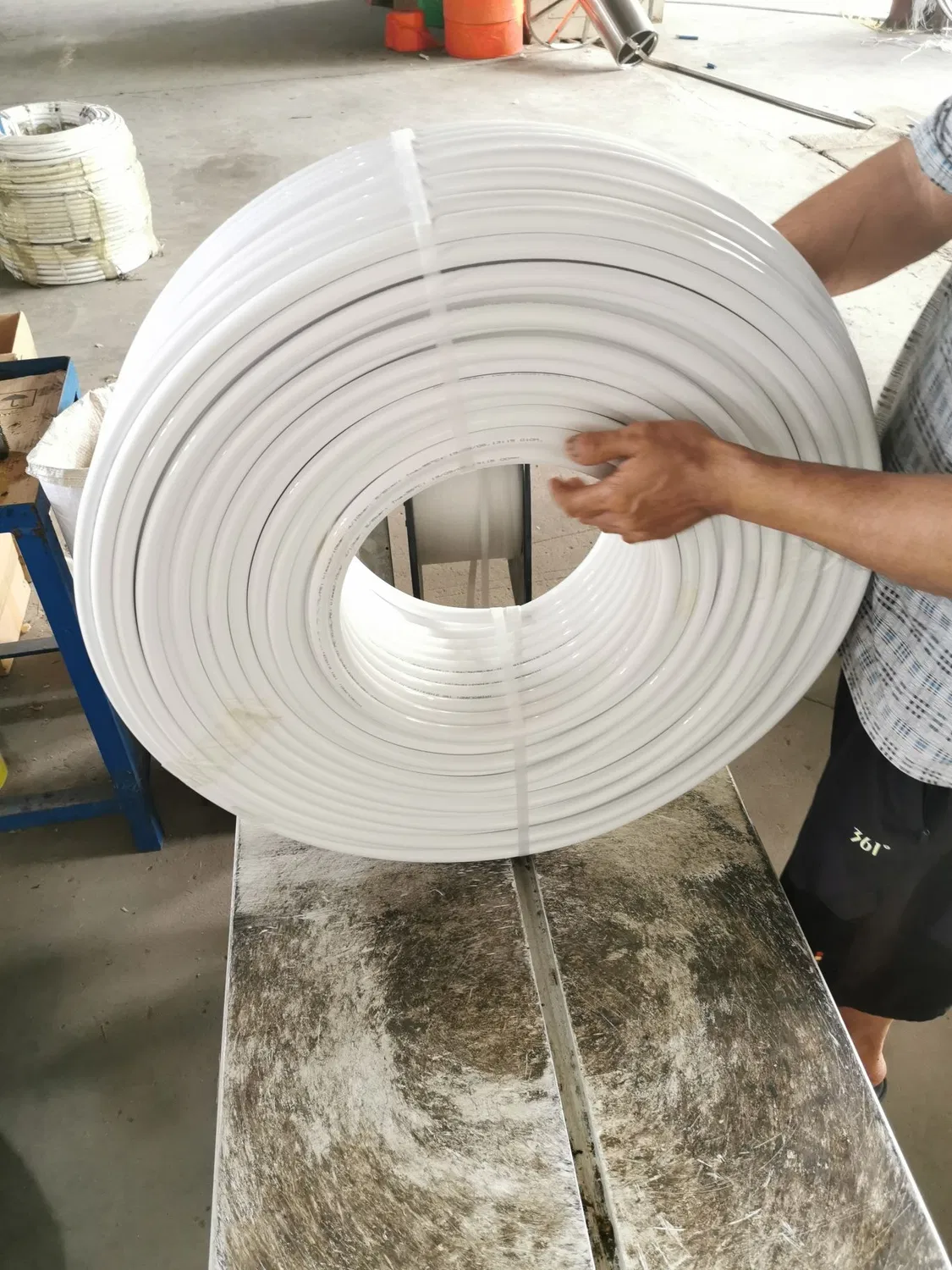 Pex/Al/Pex Gas Pipe Multilayer PE Pipes Brass Fitting