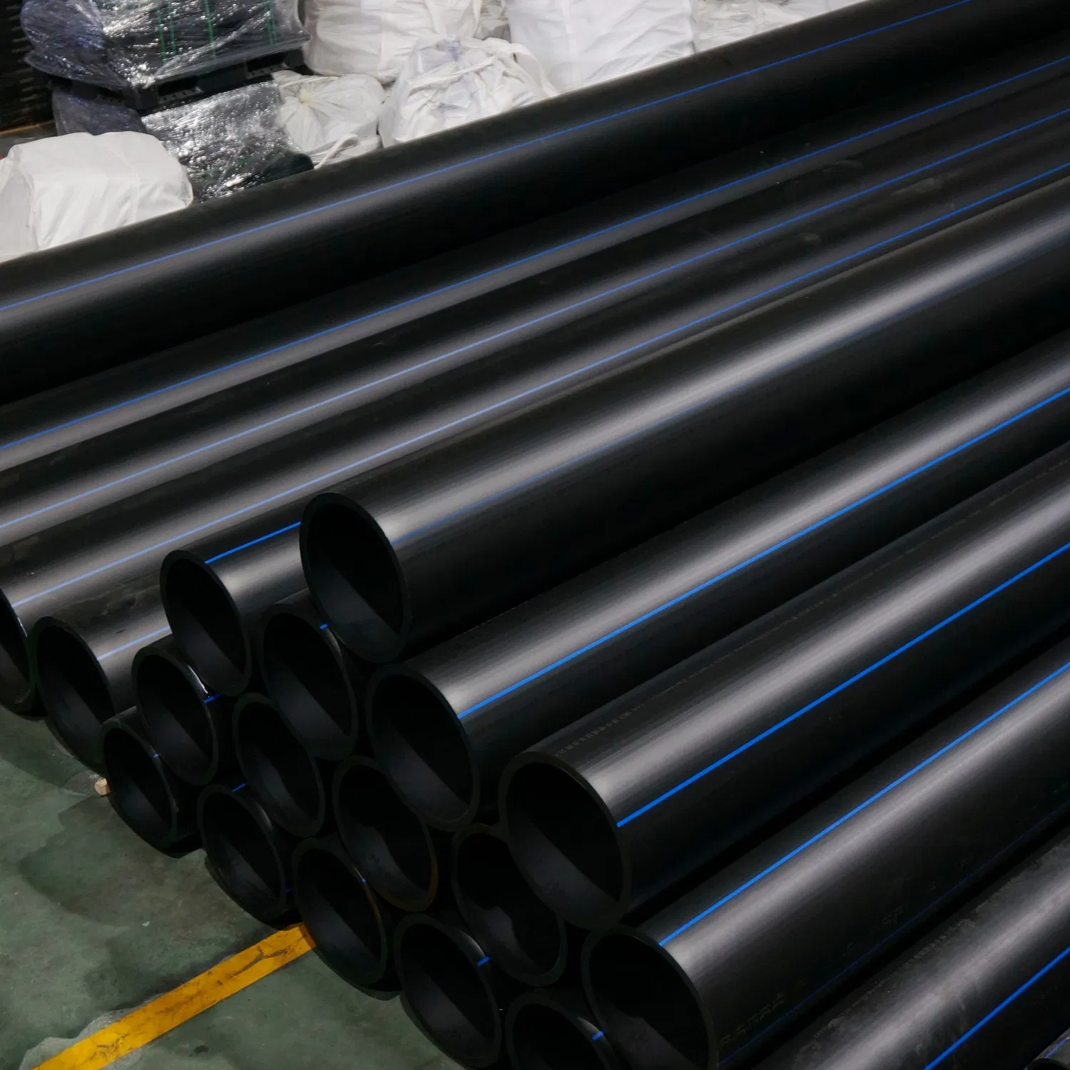 Durable Flexible Corrosion-Resistant Irrigation Pressure Drainage PE Plastic Water Supply Pipe