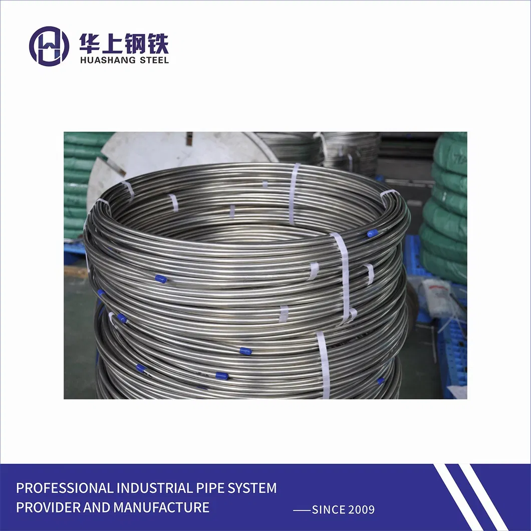 Stainless Steel Seamless Coil Tube Coiled Stainless Steel Tubing Stainless Steel Tube Coil