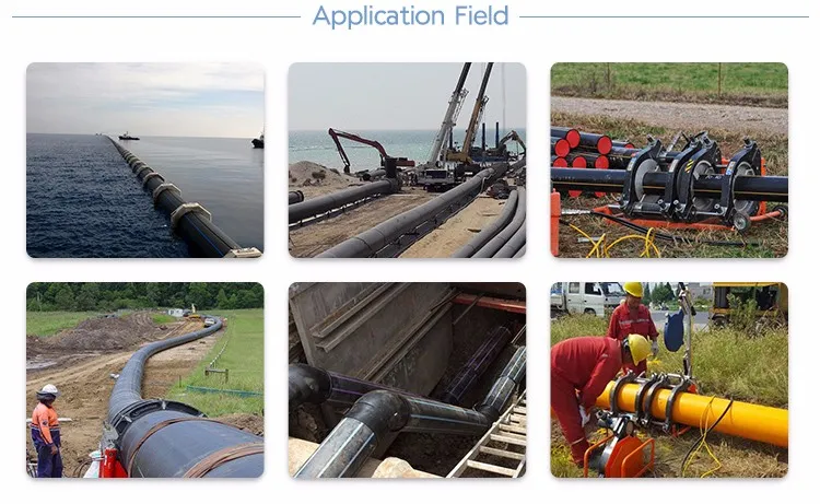 100% PE100 HDPE Polyethylene Pipes for Water Supply From 20mm to 1600mm