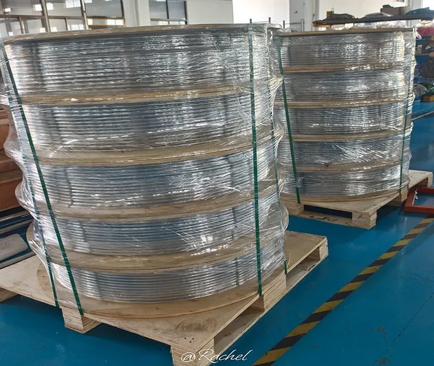ASTM 304/316/321 Customized Stainless Steel Pipe Coiled Tubing