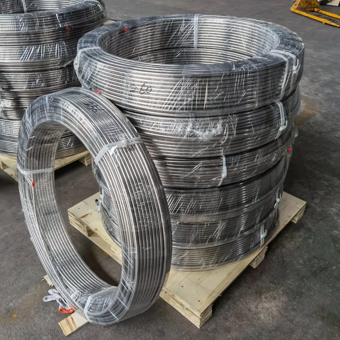 Stainless Coiled Tubing 304/304L A269/A213 6mm OD 1.5mm WT