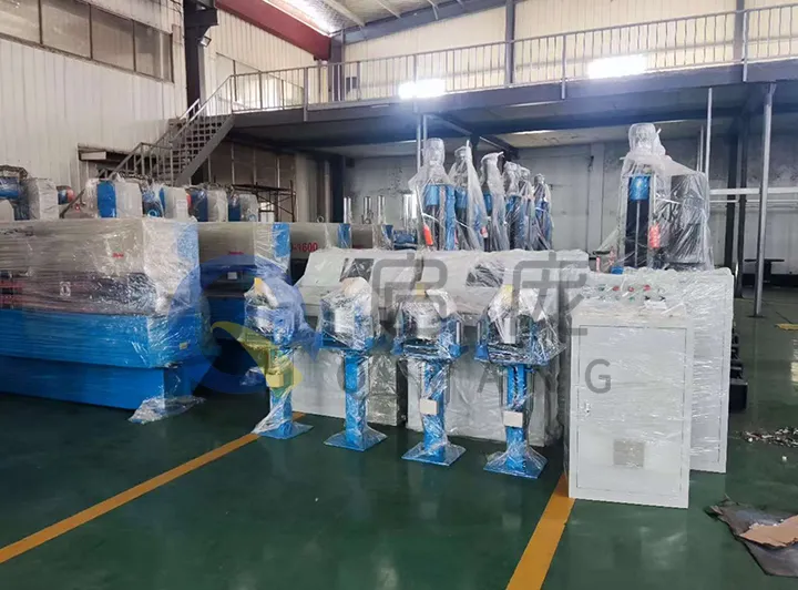 Power Supply 380V 50Hz Plastic Tube Caterpillar Cable Pulling Machine