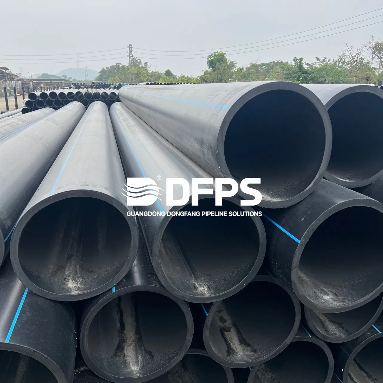 Top Quality PE4710 Pn16 HDPE Drainage Pipe with Long Term Performance Dongfang Pipeline Industry