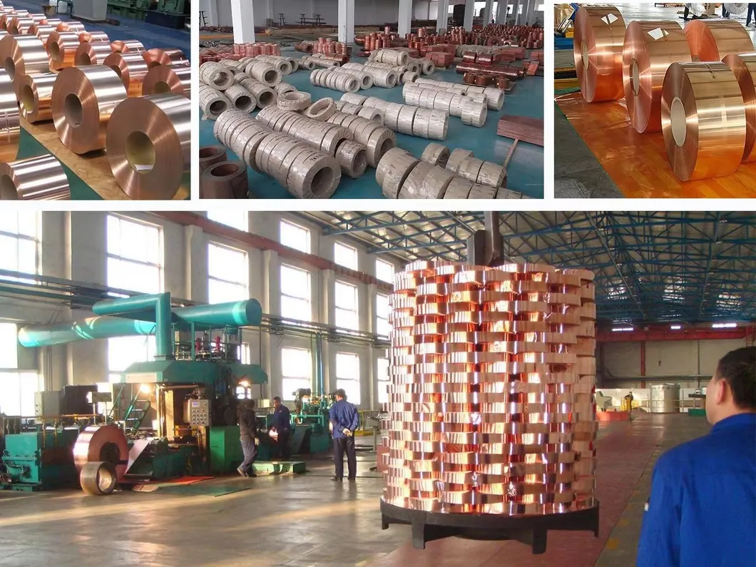 ASTM C11000 High Pruty Copper Cathode Coil/ Strip, C11020/ C11030/ C11100/ C11300/ C11400/ C11500/ C11600 Pure Red Copper Coil/ Pipe/ Copper Coiled Tubing/Strip