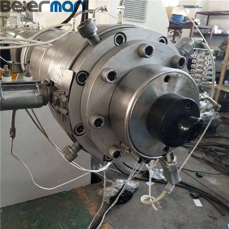 PE Pipe Making Machine Beierman Pipe Extruder Machine High Speed PE Pipe