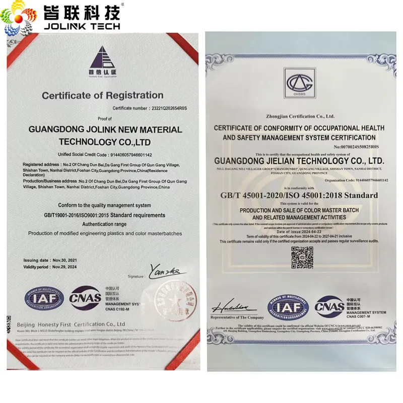 High-Quality Polypropylene Random Copolymer Color Masterbatch for Pipes