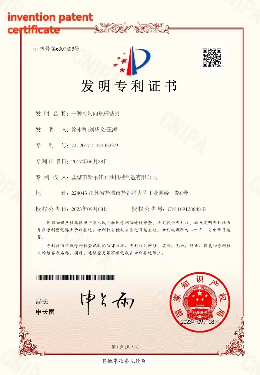 High-Efficiency 3-1/8" Pdm Downhole Motor for Coiled Tubing