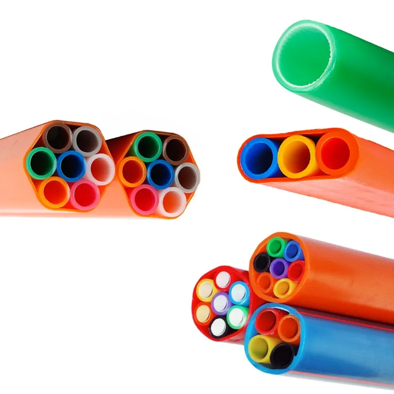 Waterproof 10/6 12/8 14/10mm Outdoor Direct Buried Micro Duct Microduct Pipe HDPE Microduct Conduit