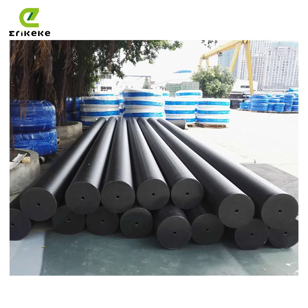 Supply Plastic Pipe HDPE PE 100% High Density Polyethylene Floating Water Mud Slurry Sand Gas Oil Dr