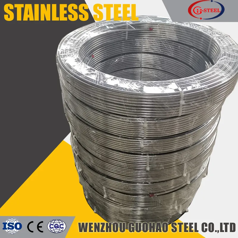 ASTM A269 316L Stainless Steel Bright Annealed Coiled Tubing Cold Rolled For Chemical Injection