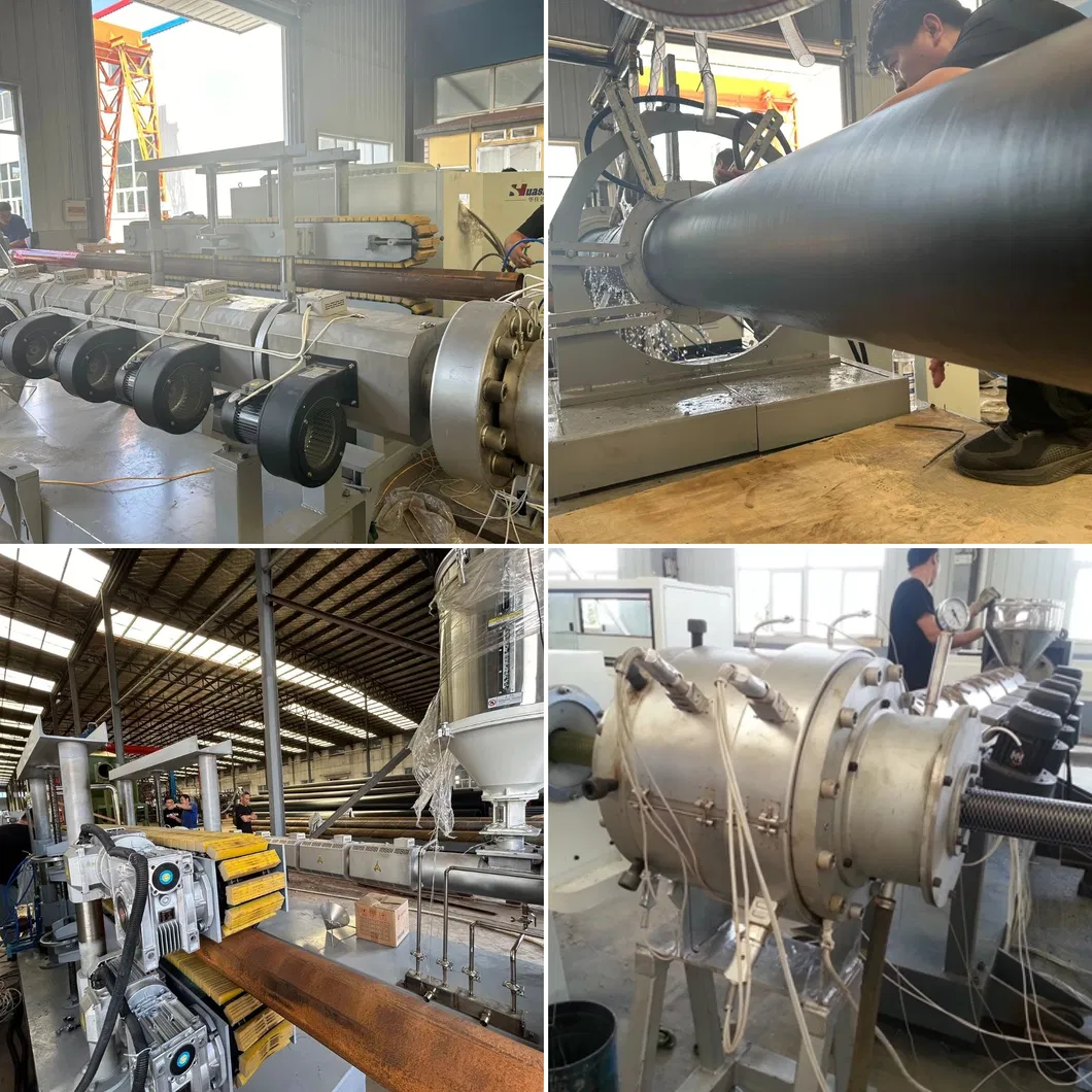 Multi-Layer PE-Rt II Pipe Extruder Machinery with Polyurethane Foam Injection