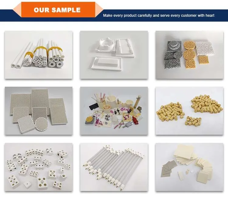 8% Yttrium Stabilized Industrial Zirconia One End Sealed Tube Protective Ceramic Pipe