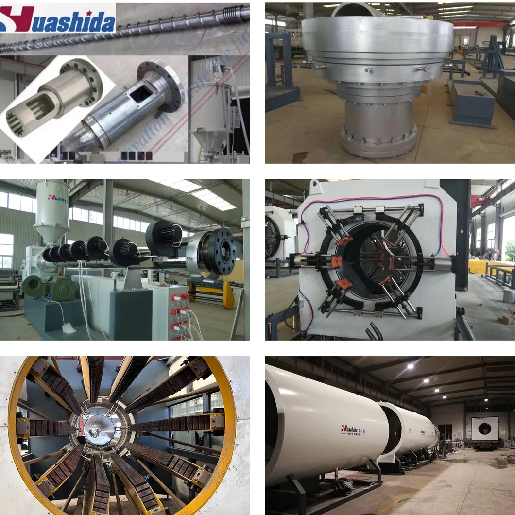 Polyurethane Foam and HDPE Jacket Plastic Pre Insulated Pipe Making Machine