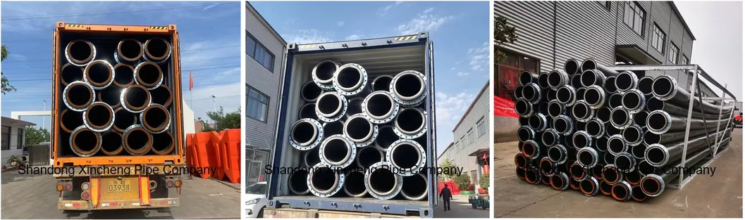 PE Dredging Pipe Floating Pipe HDPE Water Pipe for Cutter Suction Ship