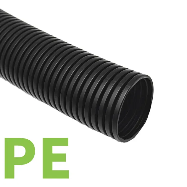 China Manufacture Flexible PE Corrugated Plastic Drainage Pipe