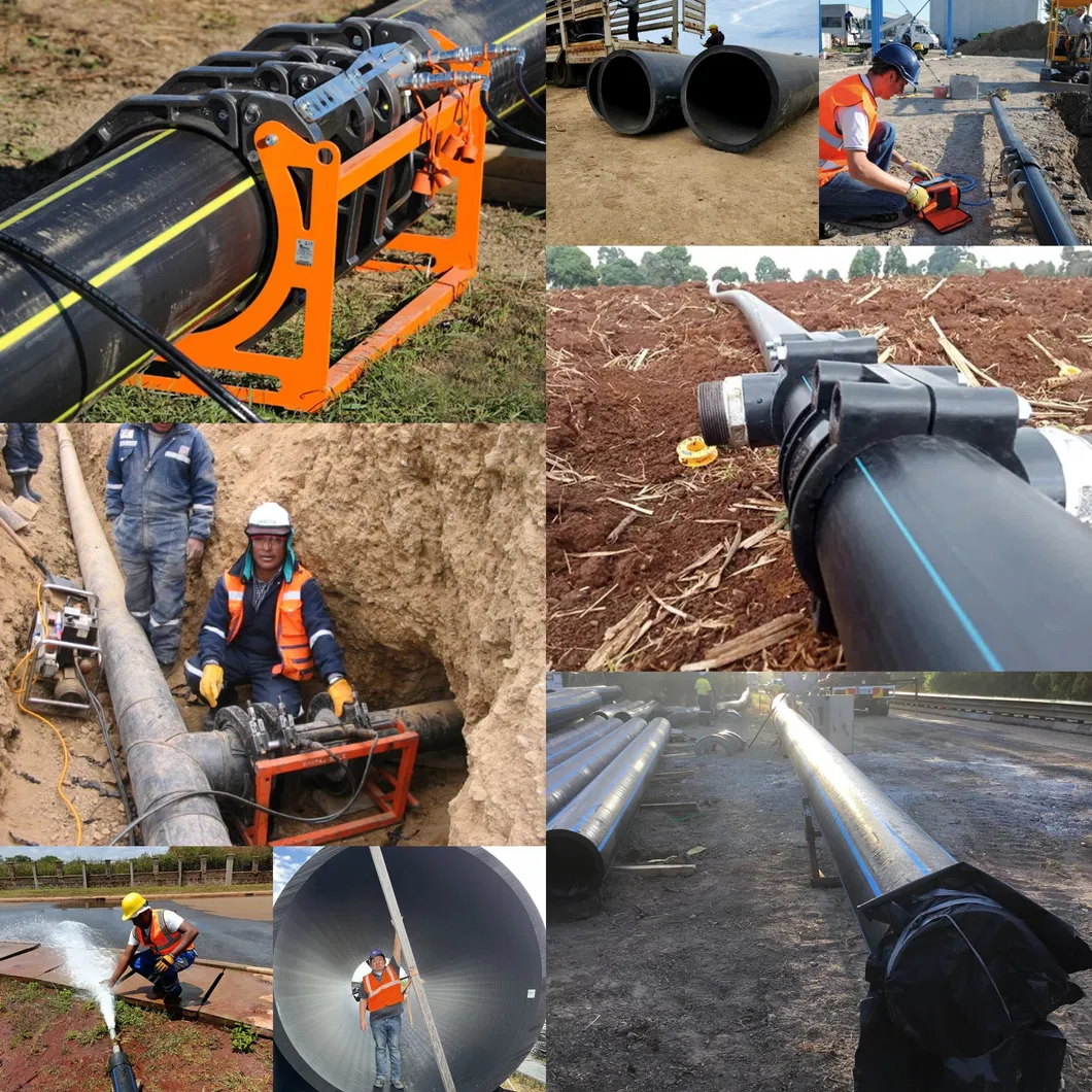 Polyethylene PE100 Plastic HDPE Water Pipe for Water Supply Irrigation