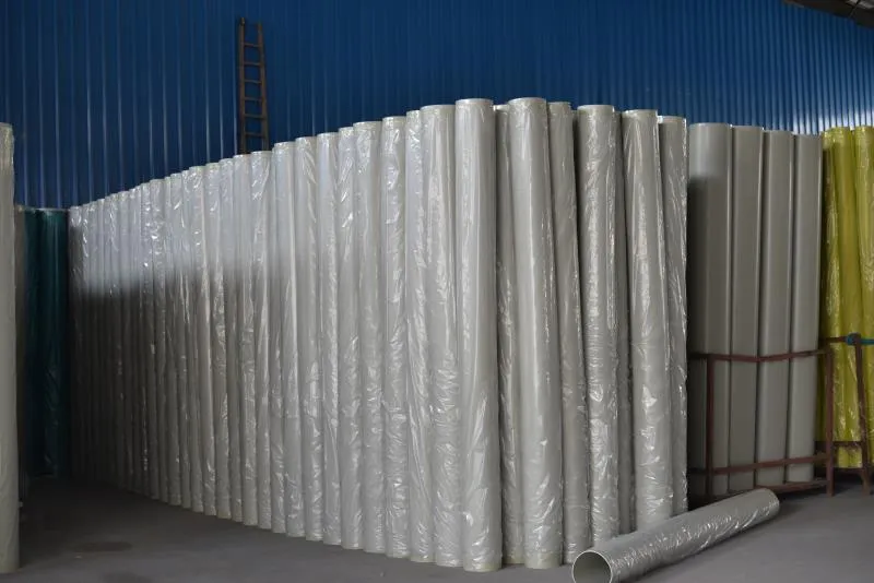 PP Polypropylene 200mm Plastic Ducting Pipe