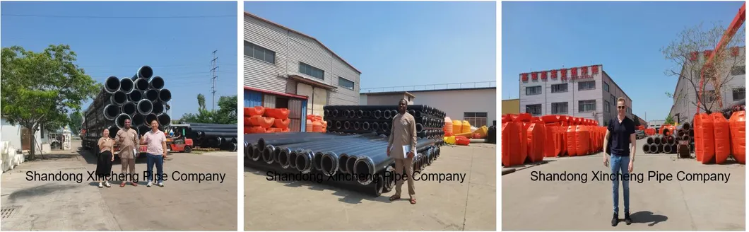 PE Dredging Pipe Floating Pipe HDPE Water Pipe for Cutter Suction Ship