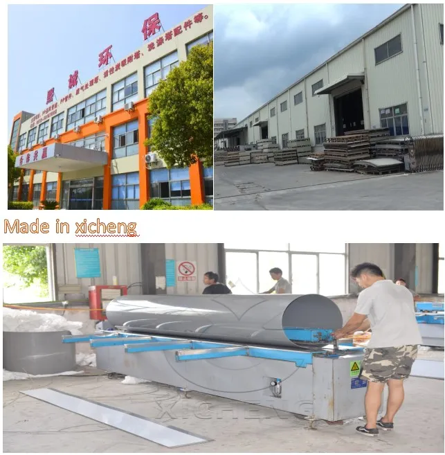 Installing Ductwork Customize PP Plastic Square Tube/Pipe