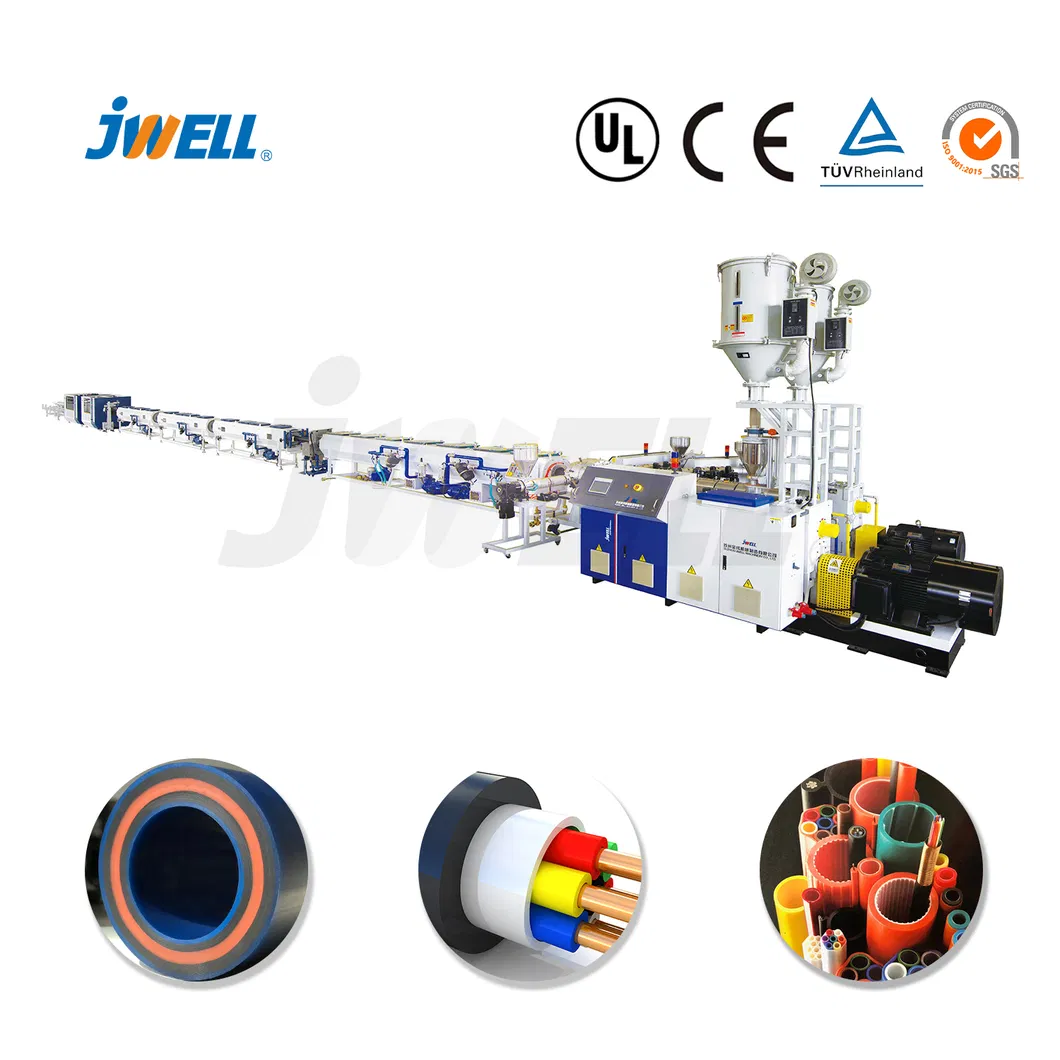 HDPE Multi-Layer Co-Extrusion Silicon Core Pipe Machine with Simple Construction Plastic-Pipe-Machinery