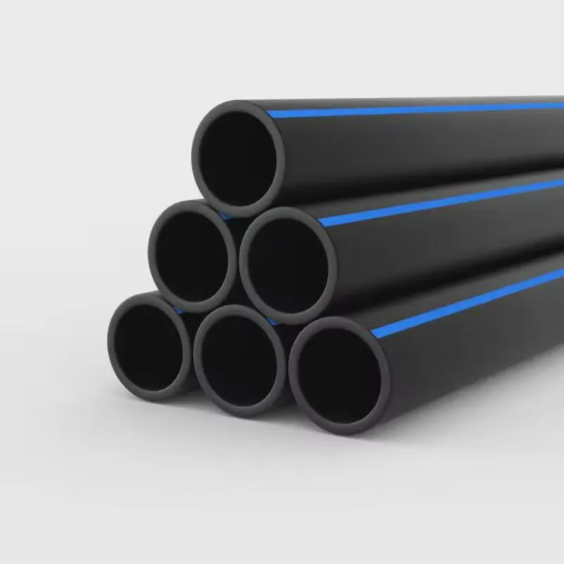 Factory Supply PE Water Pipe HDPE Plastic Pipe Butt Fusion Connection Irrigation Different Diameters