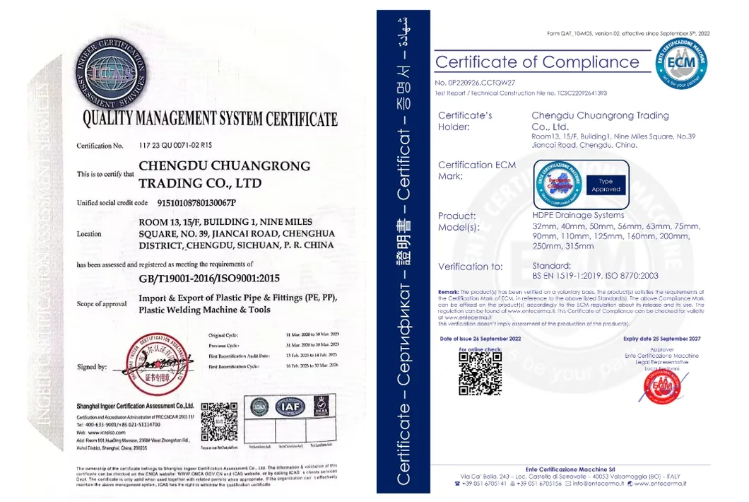 PE Pipe PE 100 High Density Polyethylene Tube Plastic Pipe