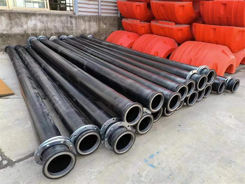 HDPE PE 100 High Density Polyethylene Floating Water Mud Slurry Sand Gas Oil Dredging Dredge Mining 
