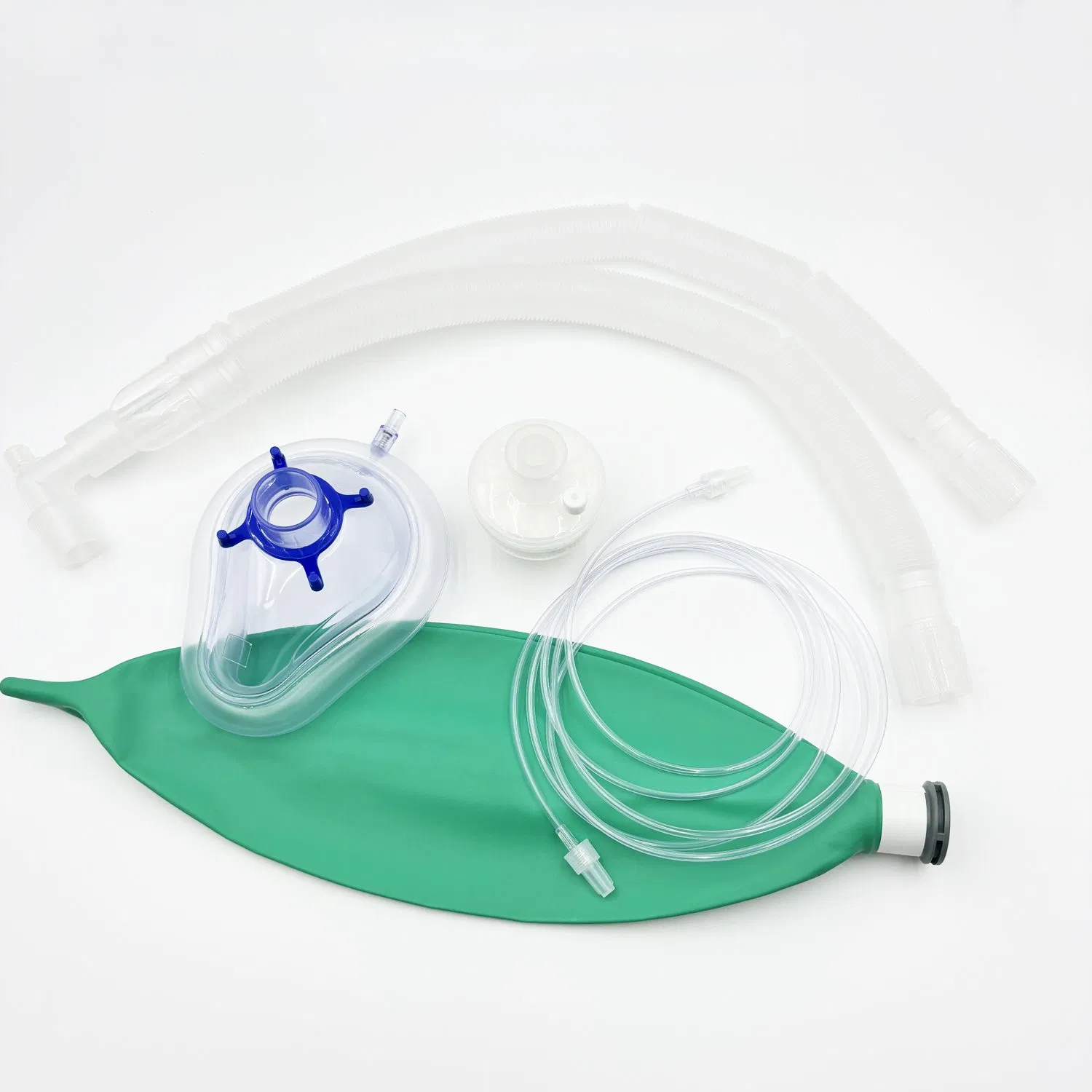 Extendable Anesthesia Circuits with Flexible Coiled Tubing for Maximum Maneuverability