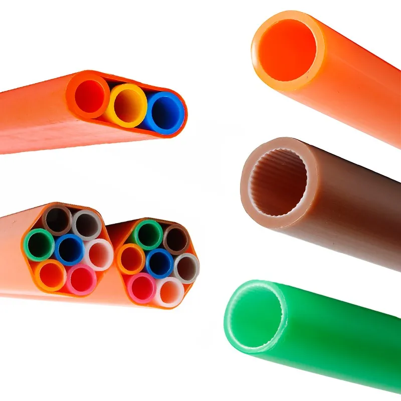 Direct Installation Microduct Bundle Microduct Pipe Round Hexagon Shape Micro Duct