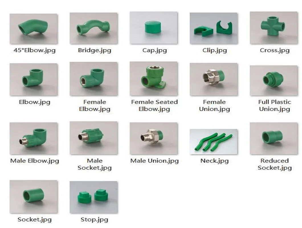 Sch Std Asb/OEM Cartons PPR Pipes and Polypropylene Fittings with CE