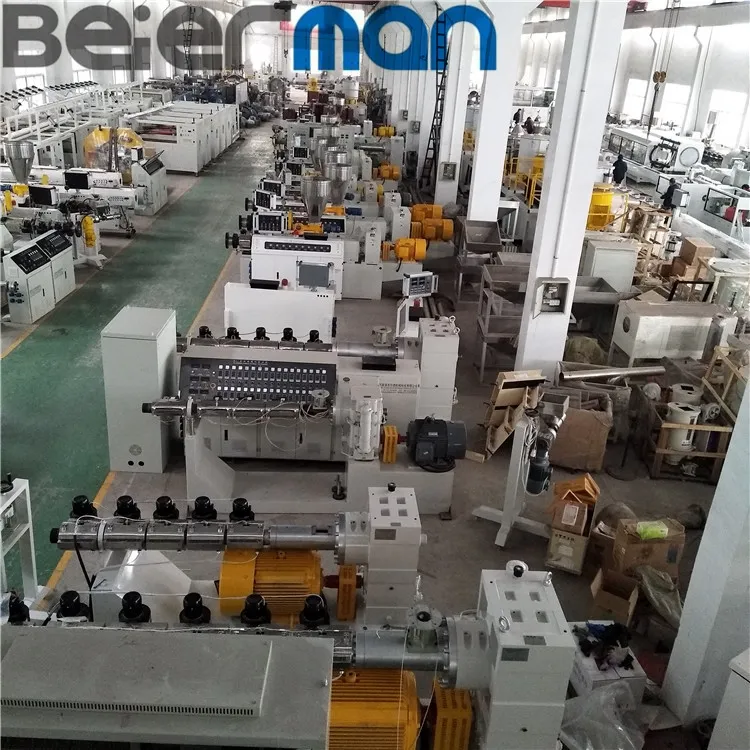 Hot Sale PPR Pipe Producing Line Plastic Pipe Making Machine PE Cable Protection Conduit Drainage Water One Two Three Layers Pipe Production