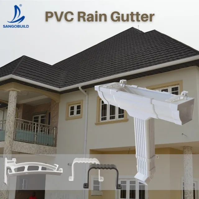 Chinese Factory Building Material PVC Pipe Machine Rain Gutter System