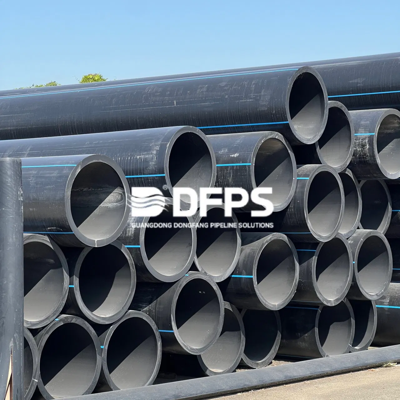 ASTM F714 Standards HDPE Pipe for Drainage Gas Water Supply Dredging Dongfang Pipeline
