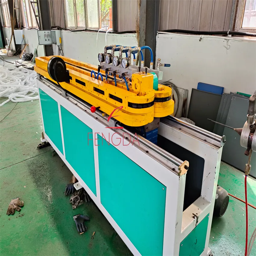 High Speed PE/PVC/PP Single Wall Corrugated Pipe Extrusion Making Machine Line