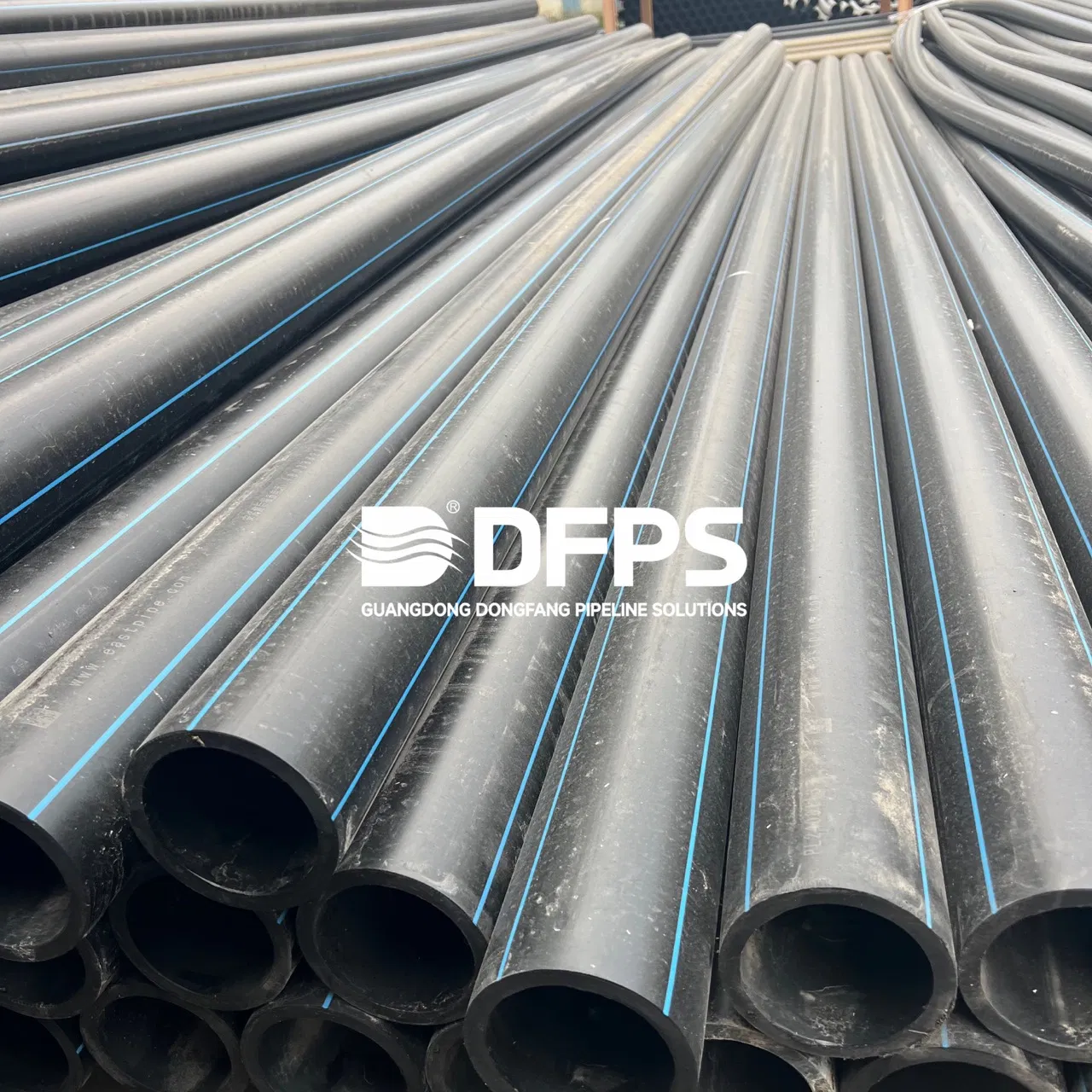 ASTM F714 Standards HDPE Pipe for Drainage Gas Water Supply Dredging Dongfang Pipeline