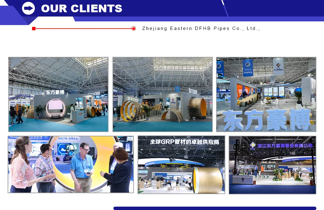 Good Settlement Resistance Cc GRP Pipe for Thermal Power Circulating Water