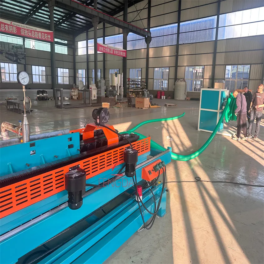 PE New Wave Corrugated Pipe Extrusion Machine Used for Change Air/Ventilate