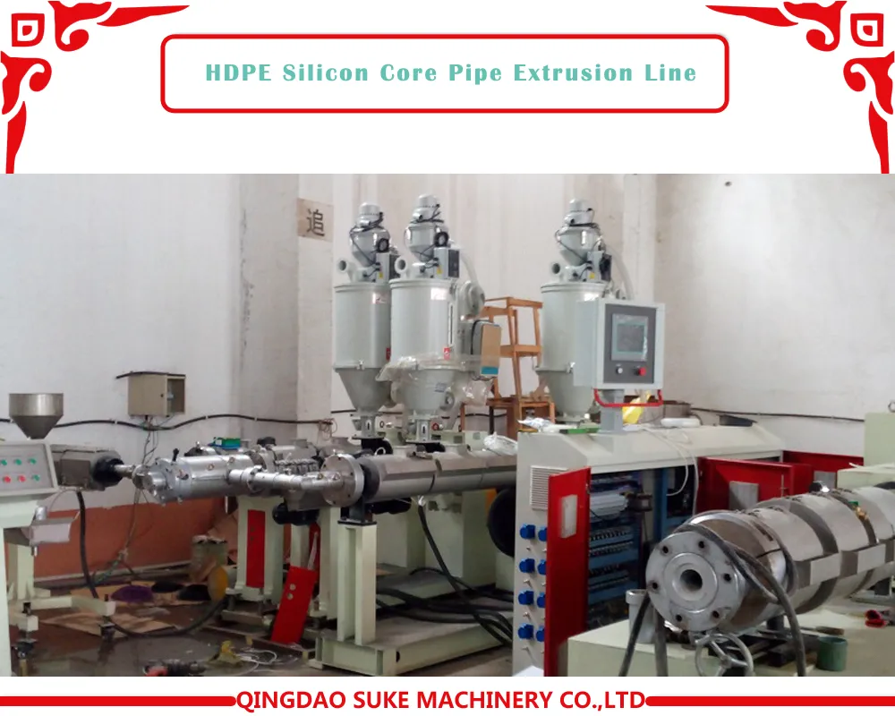 HDPE Silicon Core Pipe Extrusion Line