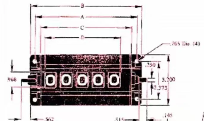 5-Digit Mechanical Counter Used in Coiled Tubing Unit Tubing Reel