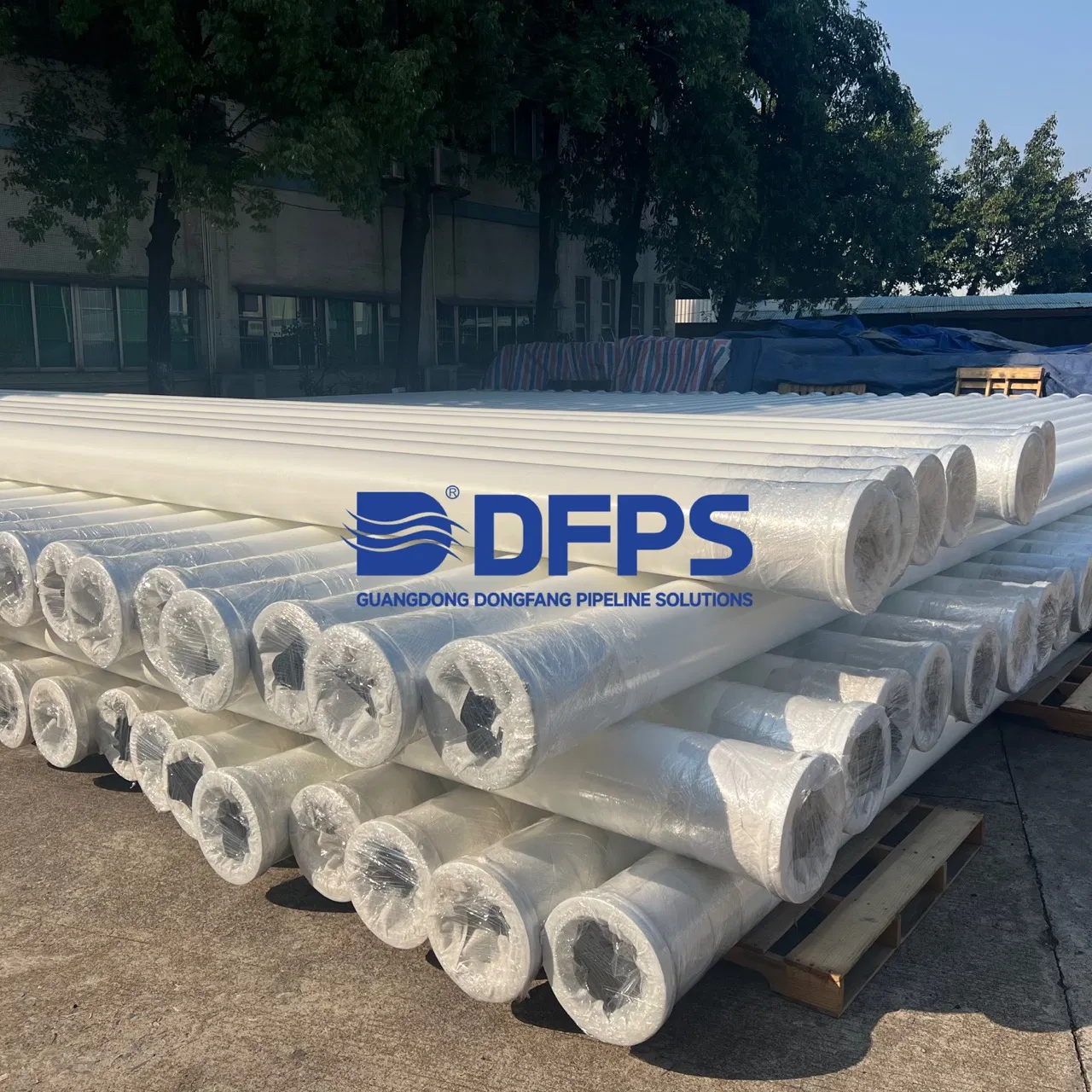 Dfps DIN ISO ASTM Standard PE100 HDPE Steel-Wire Mesh Reinforced Composite Pipe for Water Supply