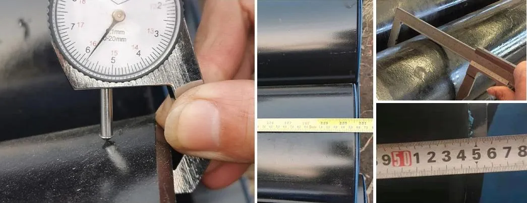 ASTM A106 Gr. B Sch 40 80 160 Carbon Steel Seamless Tube ASME B36.10 PE Coated or Black Painted Smls Steel Pipe