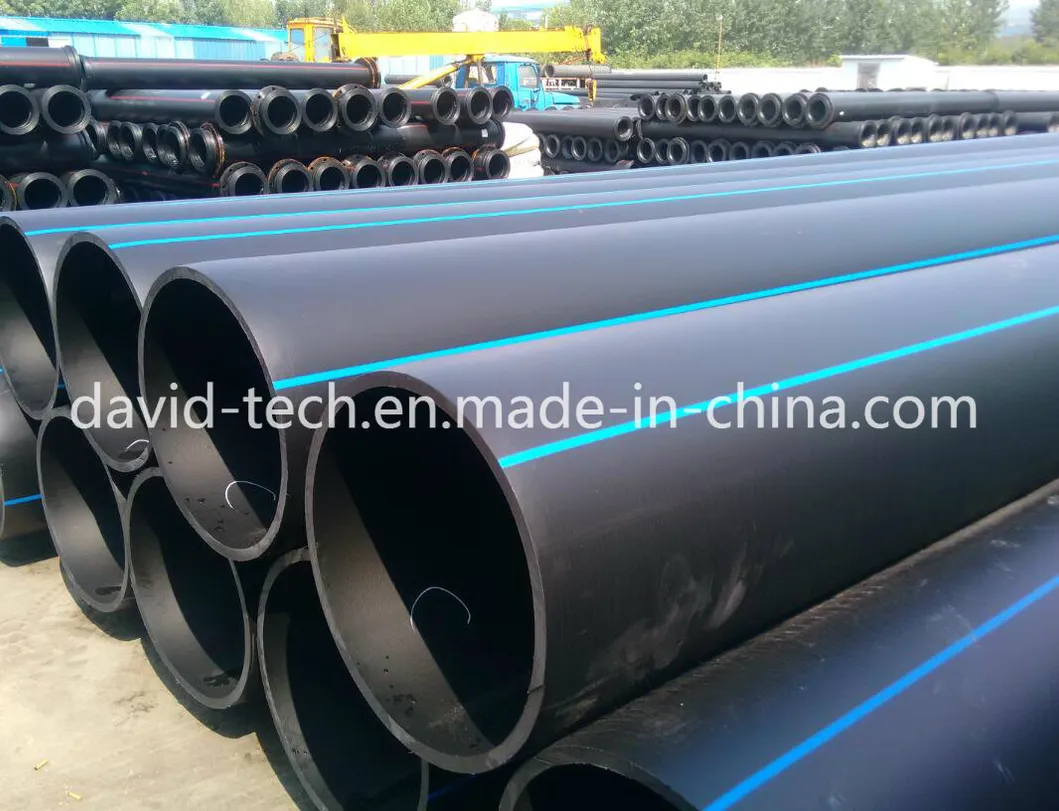 PE100 Plastic HDPE Pipe for Floating Dredge Gas Oil Water Sand Mud