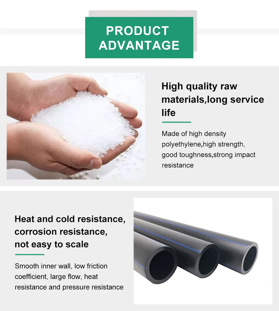 Factory Supply Drip System PE Water Hose Irrigation Polyethylene HDPE Pipe Water Irrigation Hose Pipe