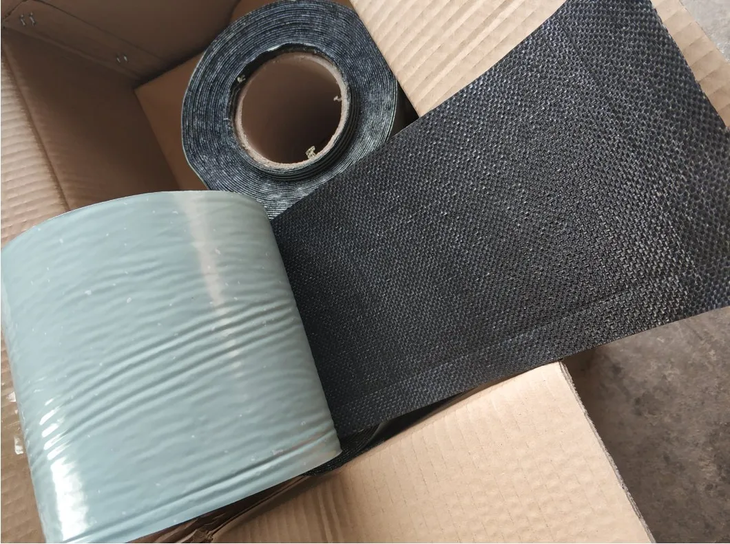 Polypropylene Bitumen Fiber Woven Anti Corrosion Tape for Pipe Repair