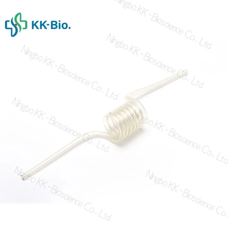 Medical PVC/TPU Coiled Tubing Specifications Color Be Custoized