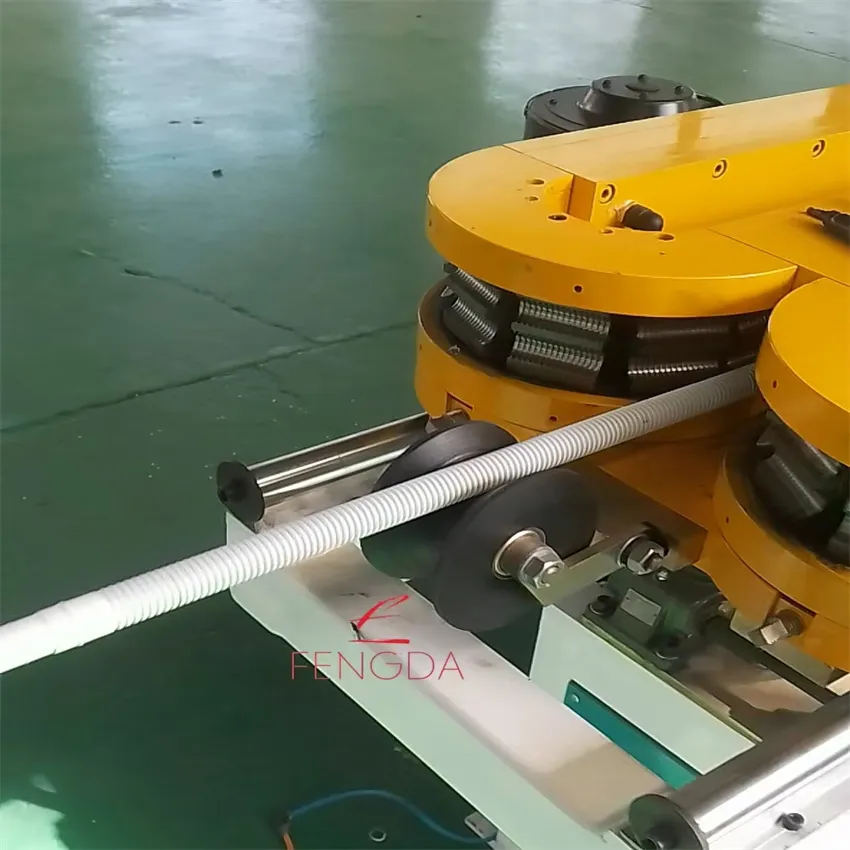 High Speed PE/PVC/PP Single Wall Corrugated Pipe Extrusion Making Machine Line