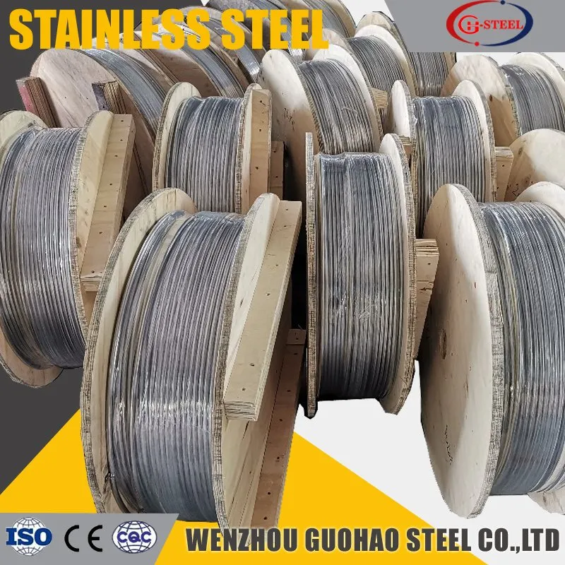 ASTM A269 316L Stainless Steel Bright Annealed Coiled Tubing Cold Rolled For Chemical Injection