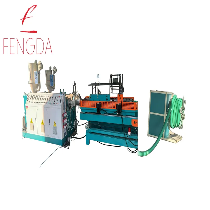 PE New Wave Corrugated Pipe Machine/Extrusion Production Line