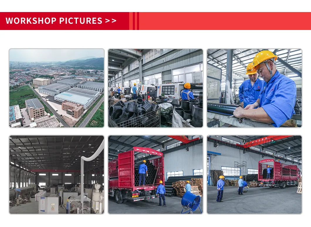 China Factory HDPE Flange Adaptor Various Sizes for Big Pipe Connection